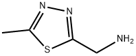 (5-甲基-1,3,4-噻二唑-2-基)甲胺 结构式