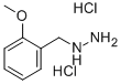 2-甲氧基(苄肼)二盐酸盐 结构式