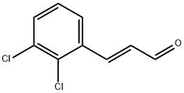 2,3-二氯肉桂醛 结构式
