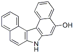 5-Hydroxy-7H-dibenzo(c,g)carbazole 结构式