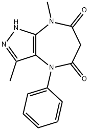 雷唑巴占 结构式