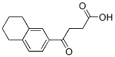 5,6,7,8-四氢-GAMMA-氧萘-2-丁酸 结构式