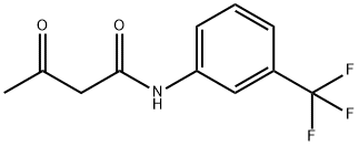 3-氧代-N-(3-(三氟甲基)苯基)丁酰胺 结构式