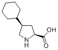 顺式-4-环己基-L-脯氨酸 结构式