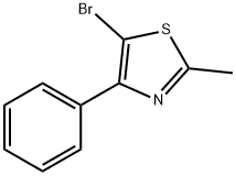 2-甲基-5-溴-4-苯基噻唑 结构式