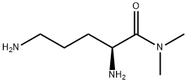 Pentanamide, 2,5-diamino-N,N-dimethyl-, (2S)- (9CI) 结构式