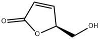 (S)-(-)-4-羟甲基-2(5H)-呋喃酮 结构式