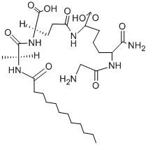 匹美劳肽 结构式