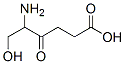 4-keto-5-amino-6-hydroxyhexanoic acid 结构式