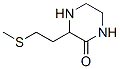 Piperazinone, 3-[2-(methylthio)ethyl]- (9CI) 结构式