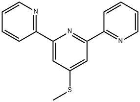 4'-(METHYLTHIO)-2,2':6',2''-TERPYRIDINE 结构式