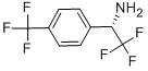 (1S)-2,2,2-三氟-1-[4-(三氟甲基)苯基]乙胺 结构式
