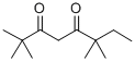 2,2,6,6-四甲基-3,5-辛二酮 结构式