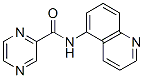 Pyrazinecarboxamide, N-5-quinolinyl- (9CI) 结构式