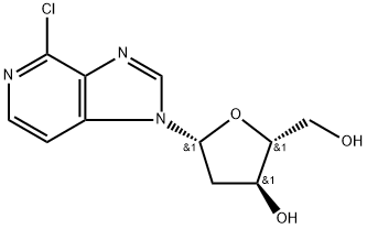 4-CHLORO-1-(2-DEOXY-BETA-D-ERYTHROPENTOFURANOSYL)-1H-IMIDAZO[4,5-C]PYRIDINE