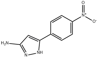 3-氨基-5-(4-硝基苯基)-2H-吡唑 结构式