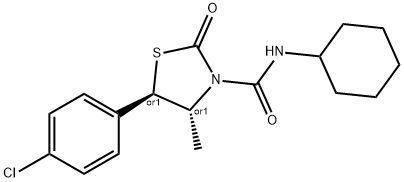 噻螨酮 结构式