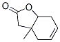 3a,4,7,7a-Tetrahydro-3a-methyl-2(3H)-benzofuranone 结构式