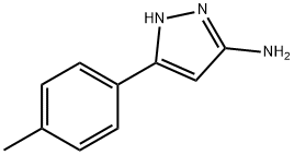 5-氨基-3-(4-甲基苯基)吡唑 结构式