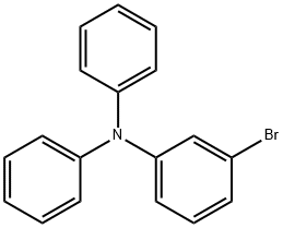 3-溴-N,N-二苯基苯胺 结构式