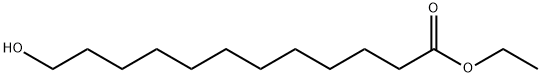 Dodecanoic acid, 12-hydroxy-, ethyl ester 结构式