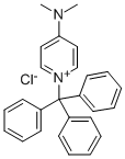 4-(二甲氨基)-1-(三苯甲基)吡啶氯化物 结构式