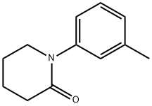 1-M-TOLYL-PIPERIDIN-2-ONE 结构式