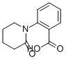 2-(2-氧哌啶-1-基)苯甲酸 结构式