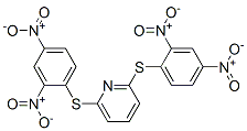 2,6-Bis(2,4-dinitrophenylthio)pyridine 结构式