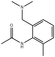 Acetamide, N-[2-[(dimethylamino)methyl]-6-methylphenyl]- (9CI) 结构式