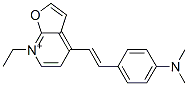 Furo[2,3-b]pyridinium,  4-[2-[4-(dimethylamino)phenyl]ethenyl]-7-ethyl- 结构式