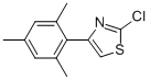 2-CHLORO-4-(2,4,6-TRIMETHYLPHENYL)THIAZOLE 结构式