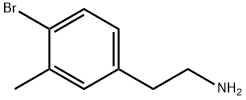 Benzeneethanamine, 4-bromo-3-methyl- (9CI) 结构式