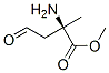 Isovaline, 4-oxo-, methyl ester (9CI) 结构式