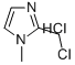 2-(氯甲基)-1-甲基-1H-咪唑盐酸盐 结构式