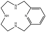 1,4,7,10-四氮杂-2,6-吡啶环蕃 结构式