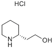 (S)-2-哌啶-2-基乙醇盐酸盐 结构式