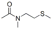 Acetamide, N-methyl-N-[2-(methylthio)ethyl]- (9CI) 结构式