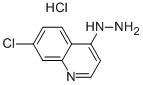 7-氯-4-肼喹啉盐酸盐 结构式