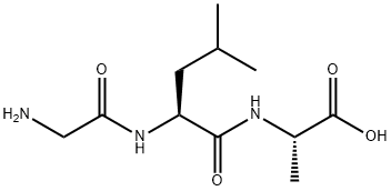 甘氨酰亮氨酰丙氨酸 结构式
