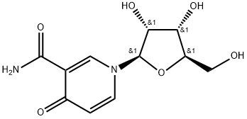 1 beta-D-ribofuranosylpyridin-4-one 3-carboxamide 结构式