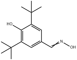 3,5-Di-tert-butyl-4-hydroxybenzaldehyde oxime 结构式