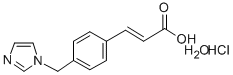 盐酸奥扎格雷 结构式