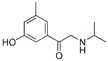 Ethanone, 1-(3-hydroxy-5-methylphenyl)-2-[(1-methylethyl)amino]- (9CI) 结构式