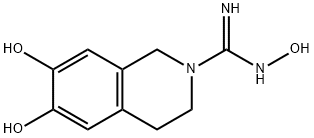 2(1H)-Isoquinolinecarboximidamide,3,4-dihydro-N,6,7-trihydroxy- 结构式