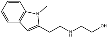 Ethanol, 2-[[2-(1-methyl-1H-indol-2-yl)ethyl]amino]- (9CI) 结构式