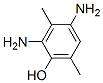 Phenol, 2,4-diamino-3,6-dimethyl- (9CI) 结构式