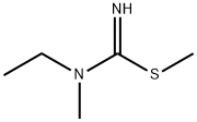 Carbamimidothioic acid, N-ethyl-N-methyl-, methyl ester (9CI) 结构式