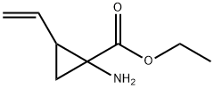 1-氨基-2-乙烯基-环丙羧酸乙酯 结构式