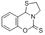 2,3-Dihydro-5H,10bH-thiazolo(3,2-c)(1,3)benzoxazine-5-thione 结构式